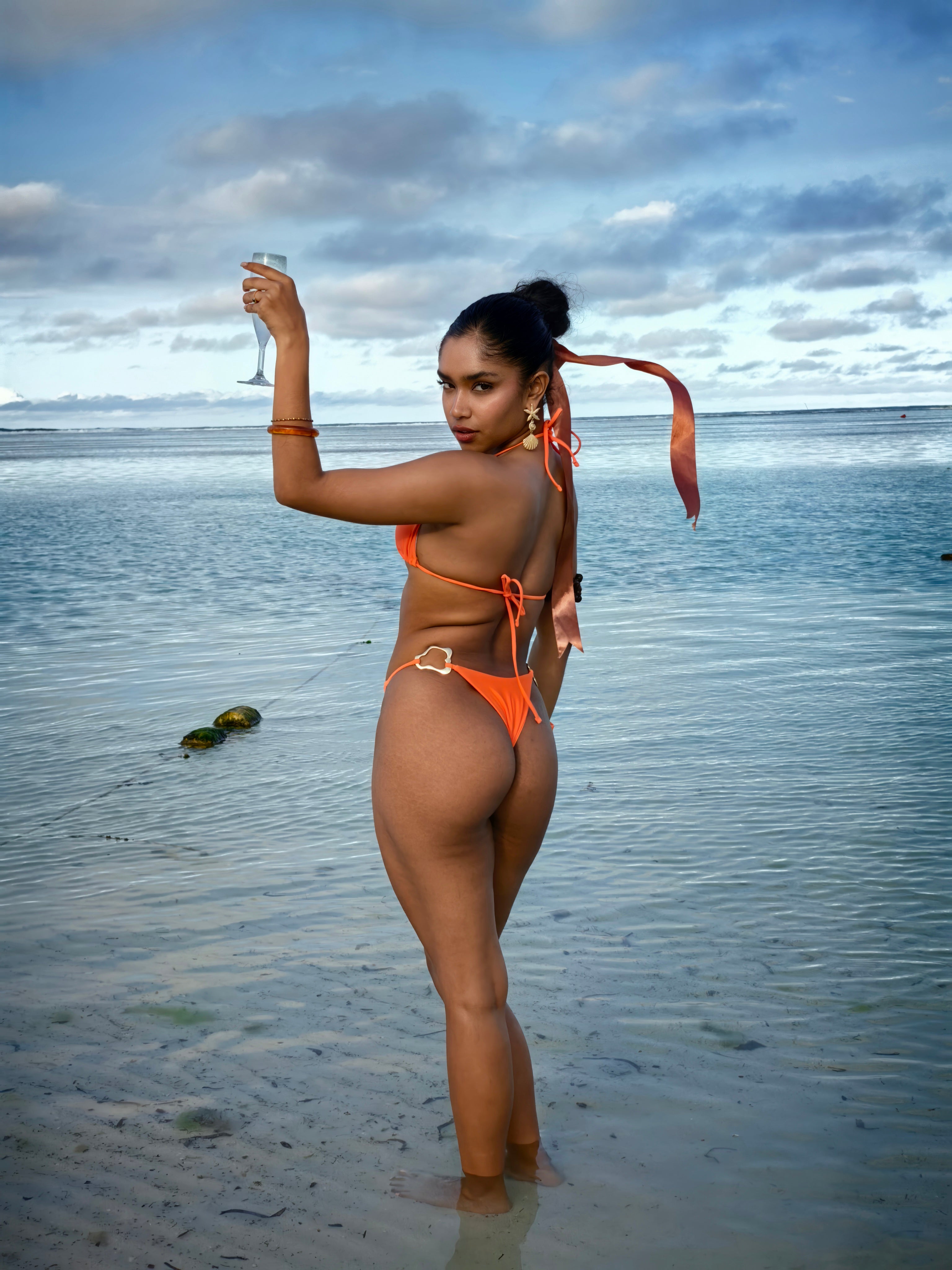 Soélia Coral Flame Set
