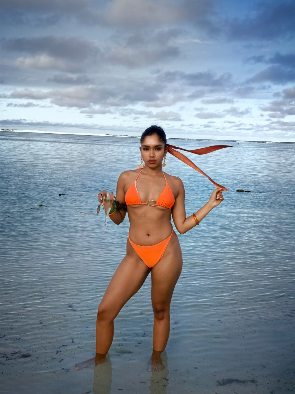 Soélia Coral Flame Set